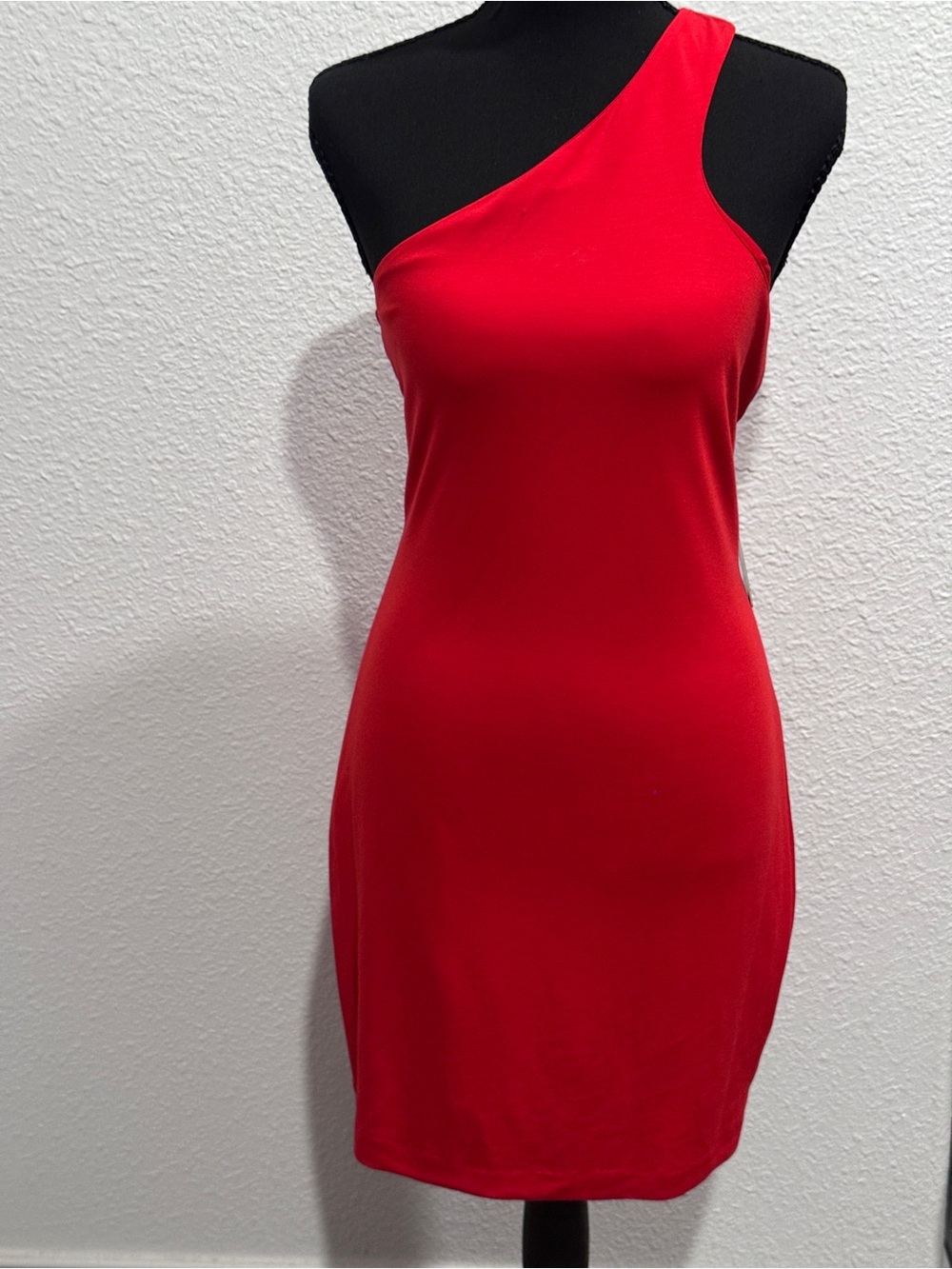 Express Small Red One-Shoulder Women’s Dress